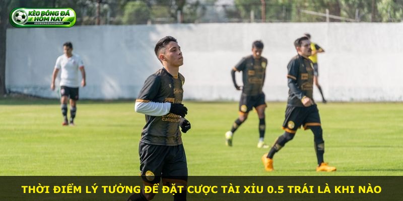 Thời điểm lý tưởng để đặt cược Tài Xỉu 0.5 Trái là khi nào